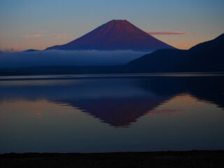 富士夕景 富士夕景