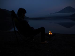 浩庵キャンプ場から 浩庵キャンプ場から