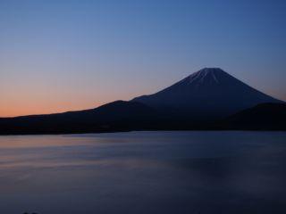 富士の朝焼け1
