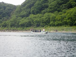本栖湖 ダイバー 本栖湖 ダイバー船