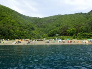 浩庵キャンプ場遠景 浩庵キャンプ場遠景