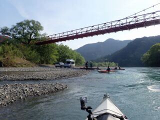 気田川橋(赤橋) 気田川橋(赤橋)